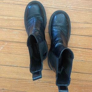 H&M booties with a platform